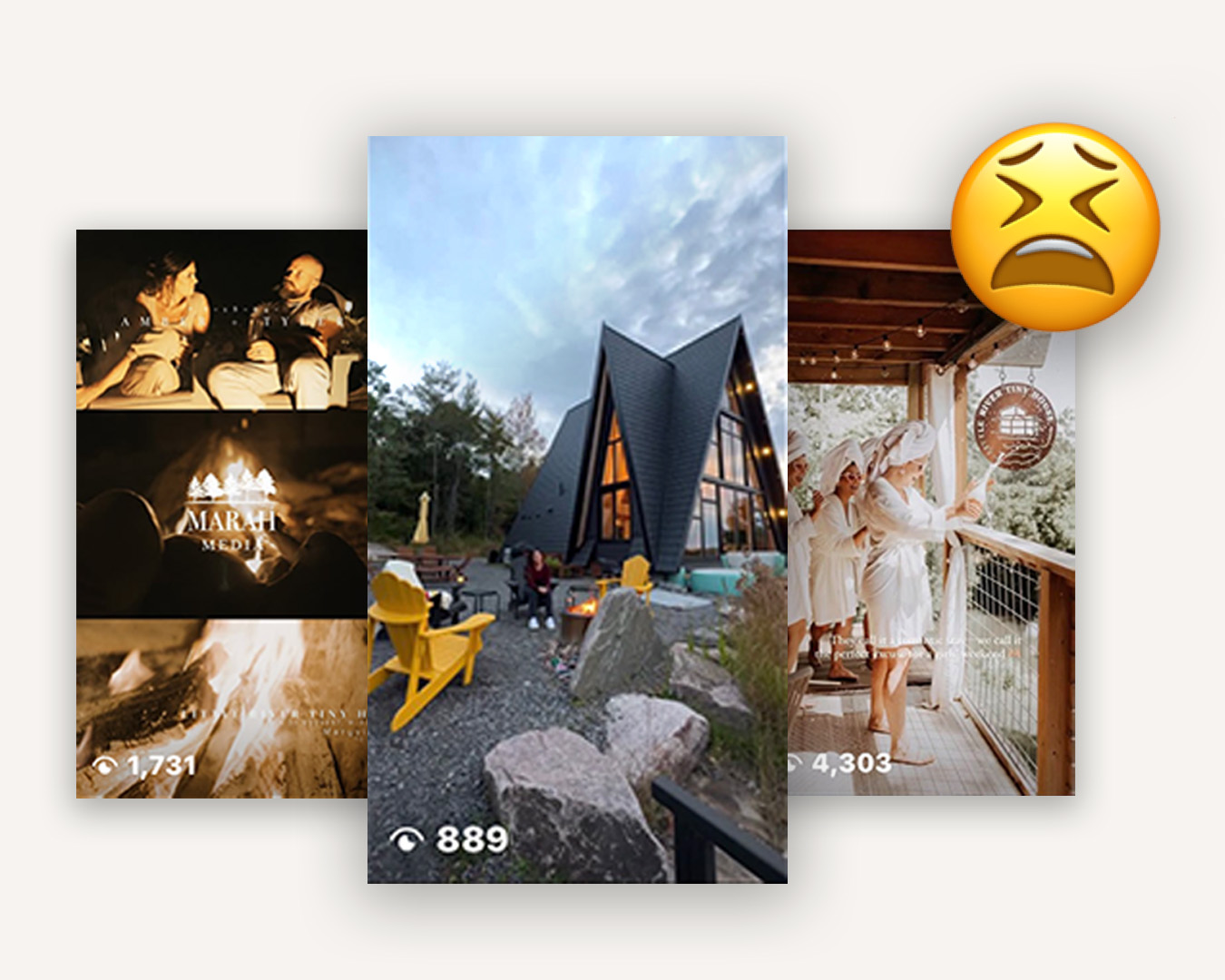 Low view count reels example